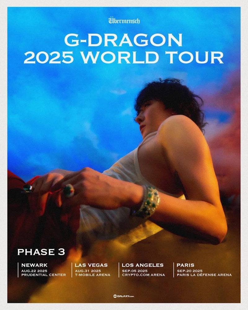 G-Dragon权志龙2025欧洲演唱会