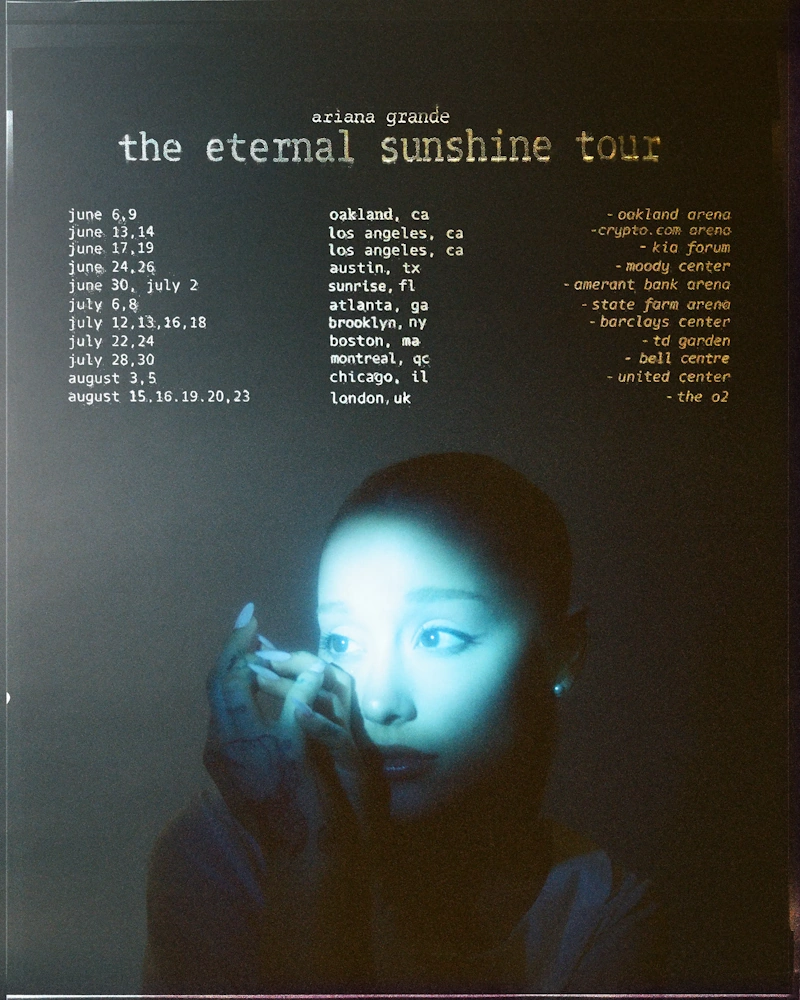 A妹Ariana Grande欧洲演唱会