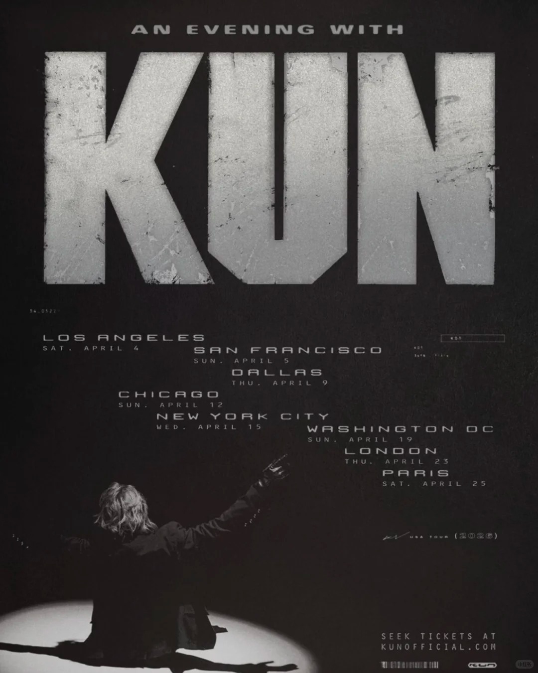 蔡徐坤2026欧洲巡演|伦敦|巴黎